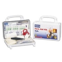 First Aid Kit - 10 Person, Metal Wall Mount