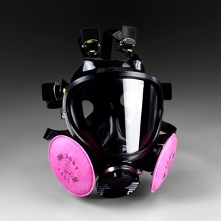 3M Full Facepiece Respirator 7800S Series, Reusable, Large