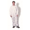 Clean All Products White Tyvek Coveralls, Zipper Front, 25/cs -2XL