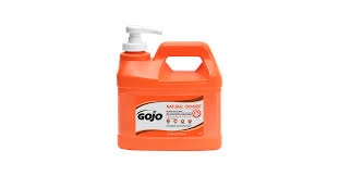 GOJO 0955-04 Orange Pumice Hand Cleaner w/pump, 1/2 Gallon