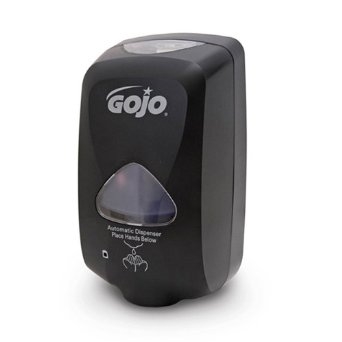 GOJO 2730-12 Black TFX Touch Free Dispenser with Matte Finish, 6" Width x 10.5" Height x 4" Depth