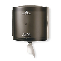 Georgia-Pacific SofPull 58201 Translucent Smoke High Capacity Towel Dispenser, 10.875"W x 11.375"L