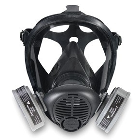 Sperian Survivair Opti-Fit Full Facepiece Respirator, S-Series, Medium