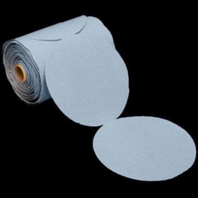 Mirka Base Cut 5" Alum Oxide Abrasive Disc 120 Grit, 100 discs -PSA Linked Roll