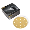 Mirka Gold Bull Dog 6" Alum Oxide Abrasive Disc 180 Grit, 50 Grip discs - Multi Hole
