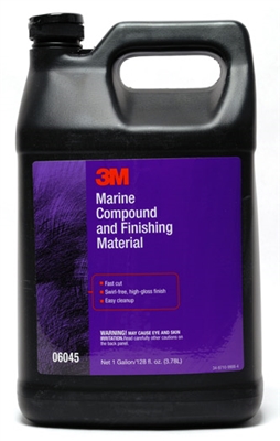 3M 06045 Marine Compound and Finishing Material - 1 GAL