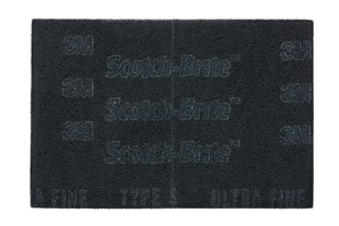 3M Scotch-Brite Pro Purpose Hand Pad, 6"x9" Grey (20 per Box)