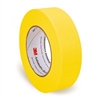 3M Yellow Automotive Refinishing Masking Tape 1 1/2 Inch, 1 Sleeve of 6