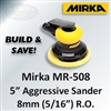 Mirka 5" Finishing Sander 8MM Orbit
