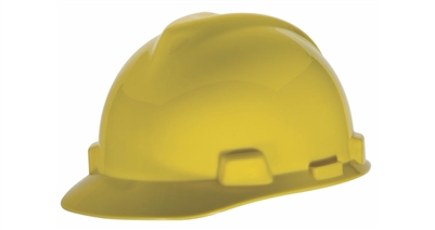 MSA V-Gard Standard Cap Yellow Staz-On Suspension