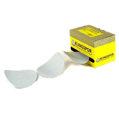 Klingspor PL35 5" Silicon Carbide Abrasive Disc 220 Grit Box of 100 on Liner