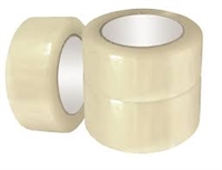 Clear Acrylic Carton Sealing Tape, 2.0 Mil Clear