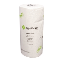 Right Choiceâ„¢ Paper KRT Towel 2-Ply 250-Sheet, White, 11" x 8", Case of 12