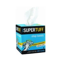 SuperTuff Shop Towels 10"x13" - 1 Case of 8 boxes