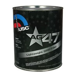 USC AG47 Silver Lightweight Grip Filler, Case of 4 - One Gallon Cans