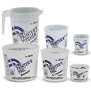 USC Plastic Mix Cup - 2.5 Quart, case of 50
