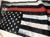 USA Flag UV Neck Gaiter, Red Line