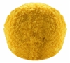 Bison 802Y 8" Double Sided 100% Wool Buff Pad - 1.25 Lt Compounding Yellow