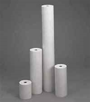 18" x 225 Meter (738') White Masking Paper - Bulk Roll 2/sleeve