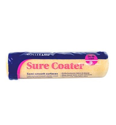 Sure Coater Standard 9" 0.75" (3/4") NAP Roller Covers