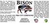 Bison Pro Cut Compound, 1 Gallon