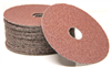 7 x 7/8 A/O Resin Fiber Disc, 36 grit, Bison Brand, pack of 25