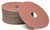7 x 7/8 A/O Resin Fiber Disc, 36 grit, Bison Brand, pack of 25