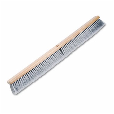36" 3" trim Fine Sweep Gray Polypropylene Broom