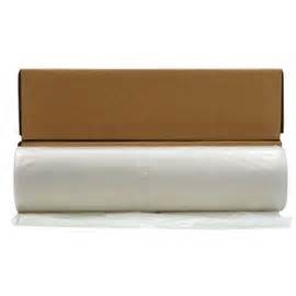 10' x 100' 4mil Plastic Drop Cloth, each