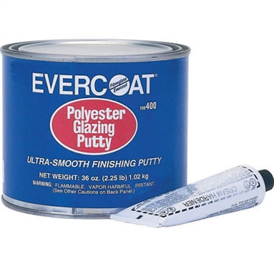 Evercoat Polyester Glazing Putty - 100407, Half Gallon