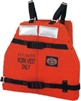 Work Force II Water Safety Vest, Durable Nylon Coated , 3M Scotchlite Reflective Tape, USCG Approved
