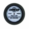 Buff N Shine 3" X 1" Black Foam Domed Face Finishing Grip Buffing Pad, 2 pack