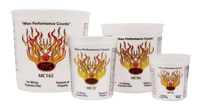 Plastic Mix Cup - 5 Quart, Case of 50