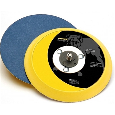 5" Vinyl Faced Backup Pad, 5" 5/16 x 24