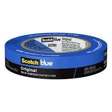 1.5" (36mm x 54.8m) 3M ScotchBlue Painter's Tape