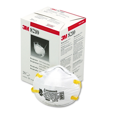 3M Particulate Respirator N95, 20 per box