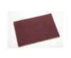 3M Scotch-Brite Gen Purpose Hand Pad, 6"x9" Maroon (20 per Box, 3 Box per Case)