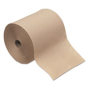 Hardwound Roll Towels, 7.8" x 800' Natural, Case of 6 Rolls