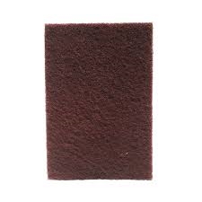 SIA 6120 Very Fine Maroon Non Woven 6" x 9" Hand Pad, Box of 20