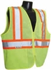 Radians (Large) Zipper Closure 2 Silver Reflective Material Tape 1 Horizontal Stripe Contrasting Trim Detail 2 Pockets Materials: 100% Polyester Mesh