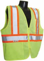 Radians (Large) Zipper Closure 2 Silver Reflective Material Tape 1 Horizontal Stripe Contrasting Trim Detail 2 Pockets Materials: 100% Polyester Mesh