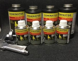 Dominator Tintable Part A Resin-Quart