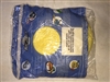Buff N Shine 802Y 8" Double Sided 100% Wool Buff Pad - 1.25 Lt Compounding Yellow